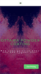 Mobile Screenshot of ottawapowdercoating.com
